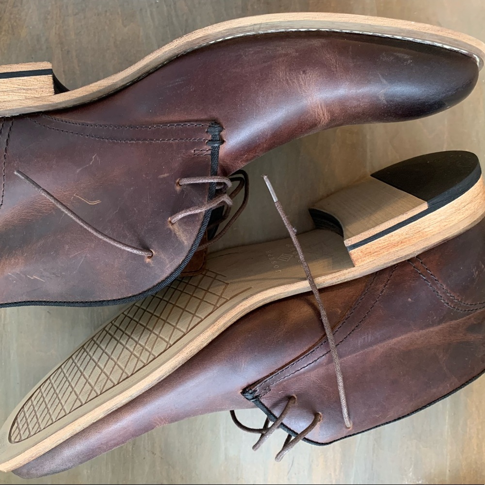 joseph abboud shoes full leather upper size 10